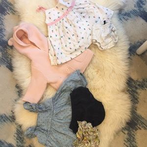 Gap 0-3 baby girl outfits
